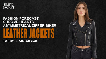 Fashion Forecast: Chrome Hearts Asymmetrical Zipper Biker Leather Jacket to Try in Winter 2025